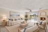 virtually staged living room