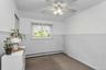 3rd Bedroom With Hard Wood Floors Under CarpetFreshly Painted