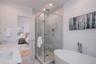 Sample of bathroom from another home by this builder