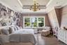 Bedroom with en suite bath, WIC and waterviews