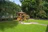 Cedar Gazebo and Koi Pond