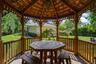Cedar Gazebo w/ Chandelier