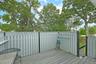 Upper Private Trex Deck - Rails & Stairs to Yard. with Entry to Dining Rm through Sliding Glass Doors
