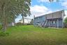 Fenced Rear Yard with Trex Decks, Patios & large Shed