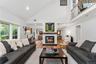 Dual Fireplace shared with Dining Room