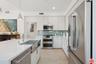 Quartz Counters, Glass Tiled B