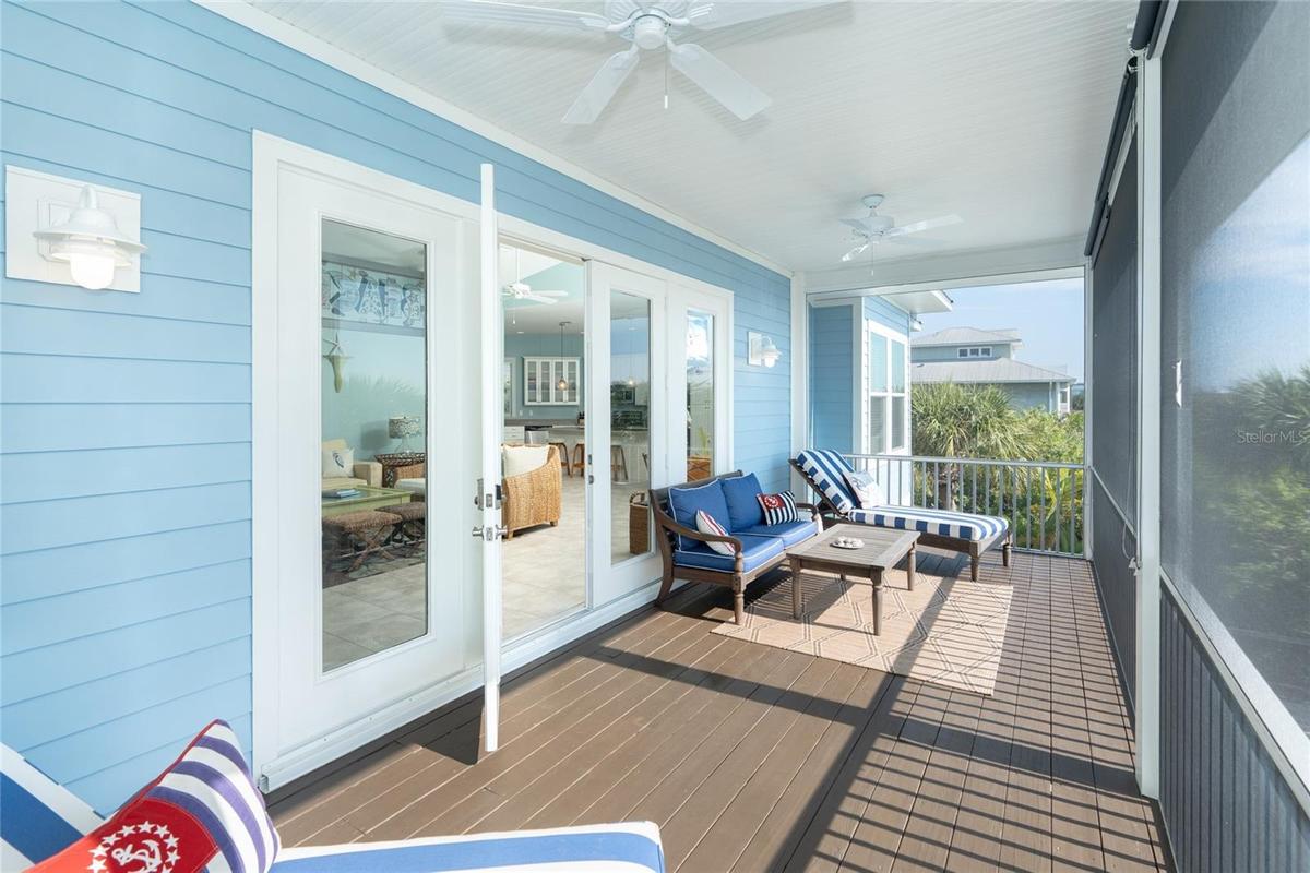Rear Deck.