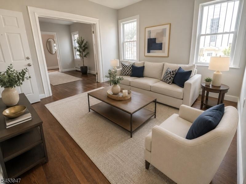Virtually Staged Living Room