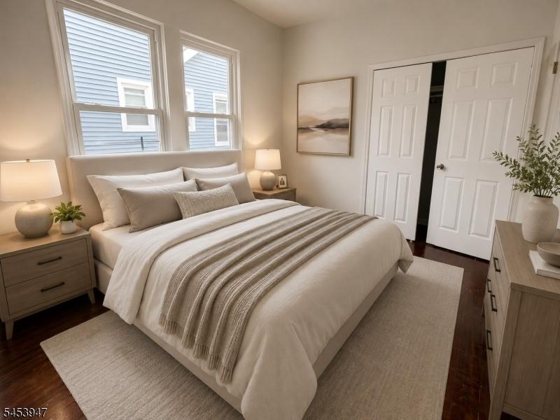 Virtually Staged Bedroom