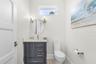 half bath main floor