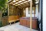hot tub area