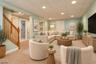 Basement Rec Rm- Staged