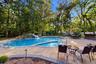 Gunite Pool is heated ; new heater