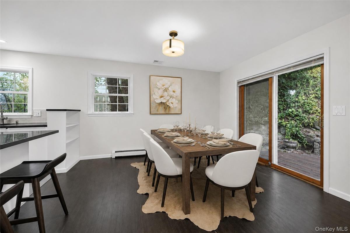 Formal dining room.