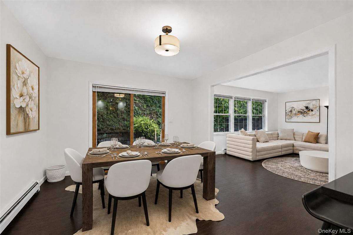 Formal dining room.
