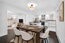 Formal dining room.