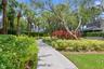 Walking trail through the private community of Harbour Island connects to the Playground and also to the Island's waterwalk on the West Side of the Is