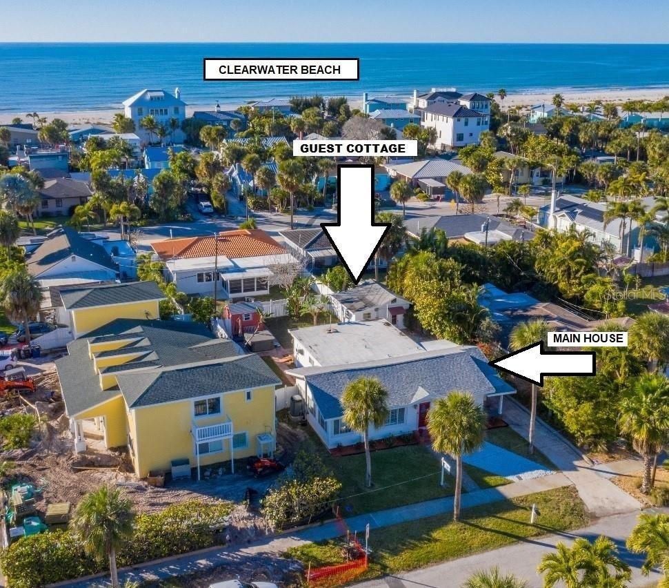 MAIN/GUEST HOUSES & BEACH