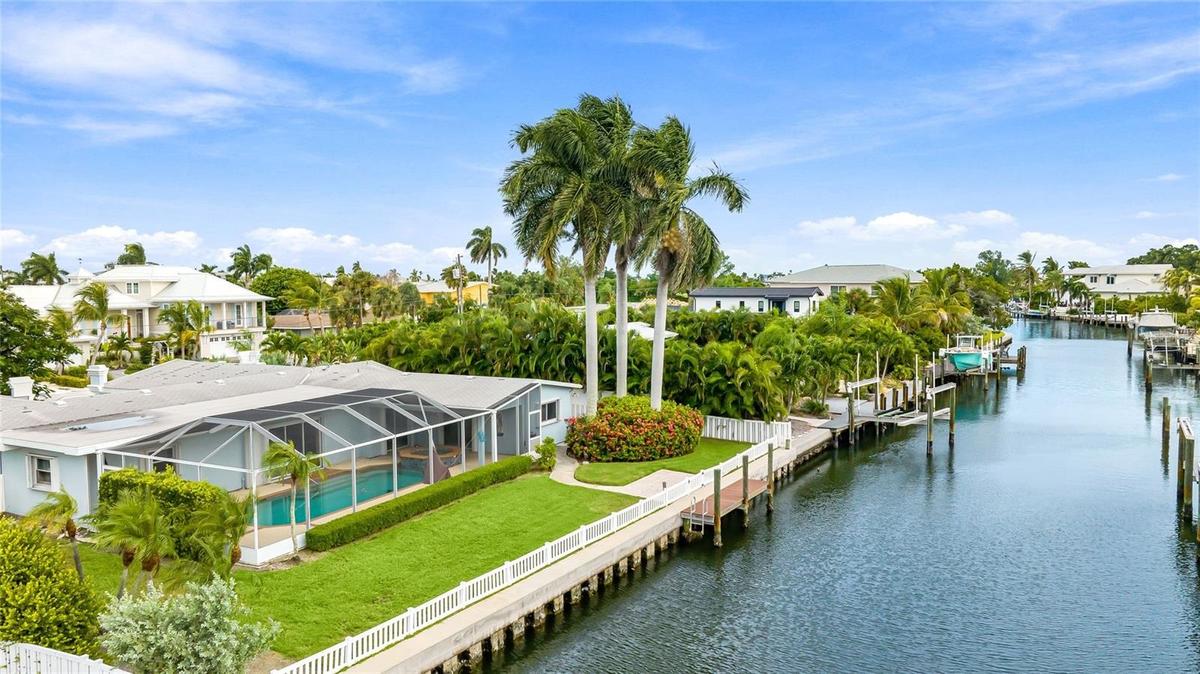 Plenty of room for your boat with this 100' of canal frontage