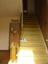 upstairs