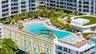 Access the amenity deck right from your balcony private entrance.