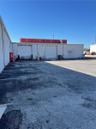 Side of the building and rear lot