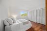King sized 2nd bedroom with 2 double closets.
