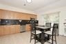 Granite Kitchen with vaulted ceiling