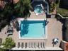 Sparkling pool and spa