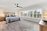 Spacious bedrooms