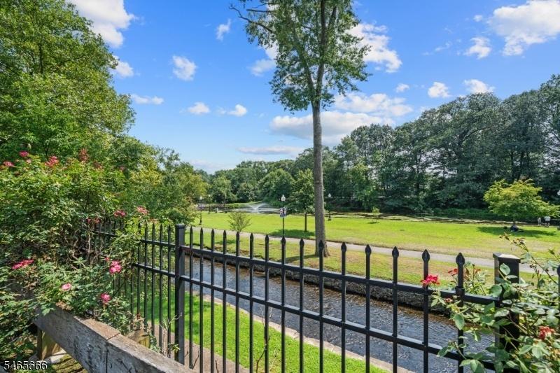 Yard overlooking Memorial Park
