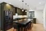 Kitchen with Quartz Island
