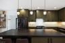 Kitchen with Quartz Island