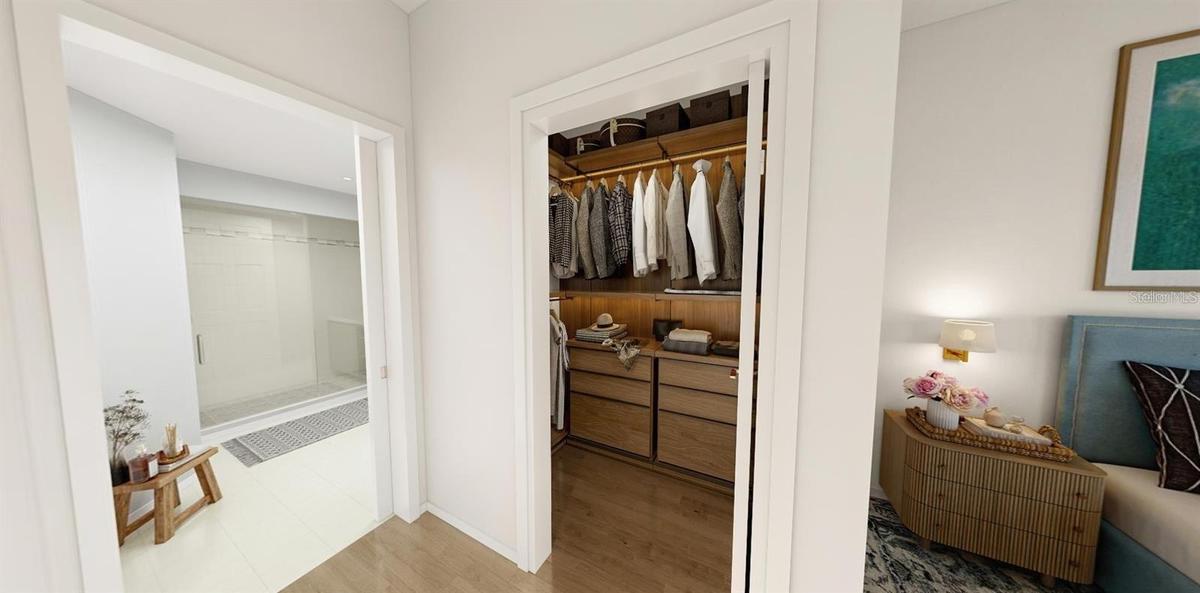 Primary custom closet