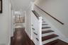 finished steps to attic