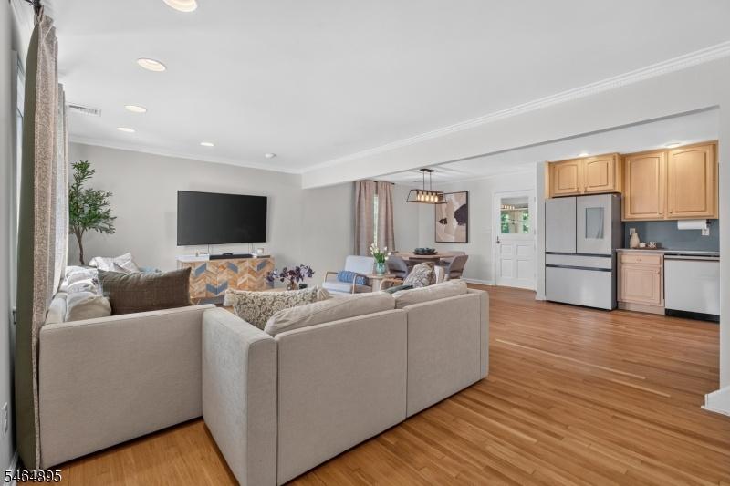 Open first floor layout