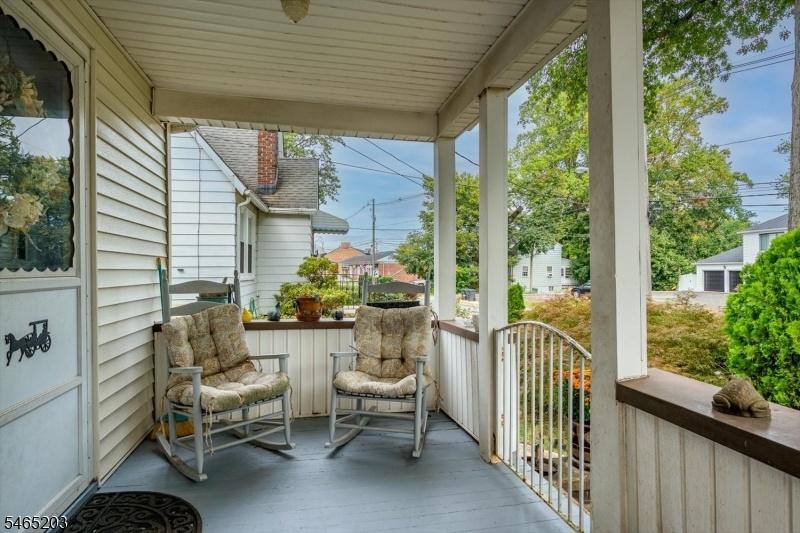 Open front porch