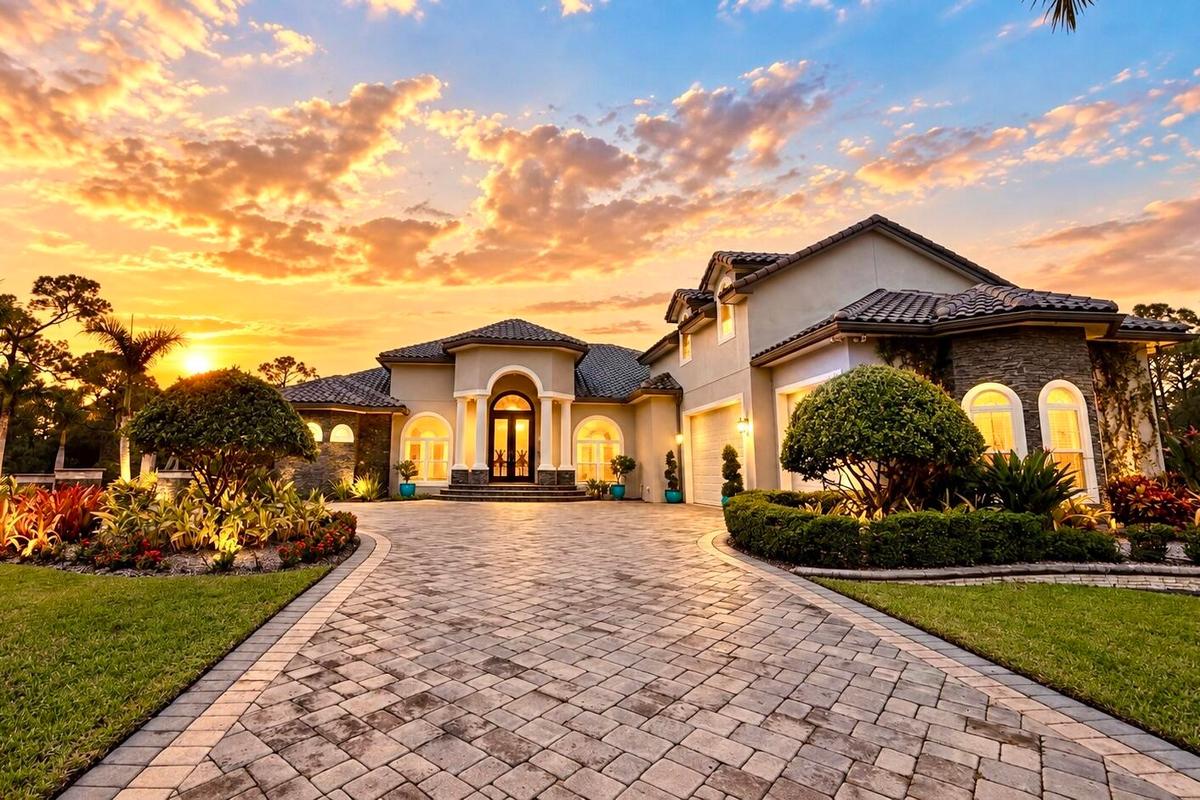 Front of Custom Home 4Bed 4Bath plus Loft with a 3Car Garage