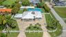 AERIAL SHOT corner lot