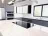 KITCHEN ISLAND WITH UPDRAFT EXHAUST