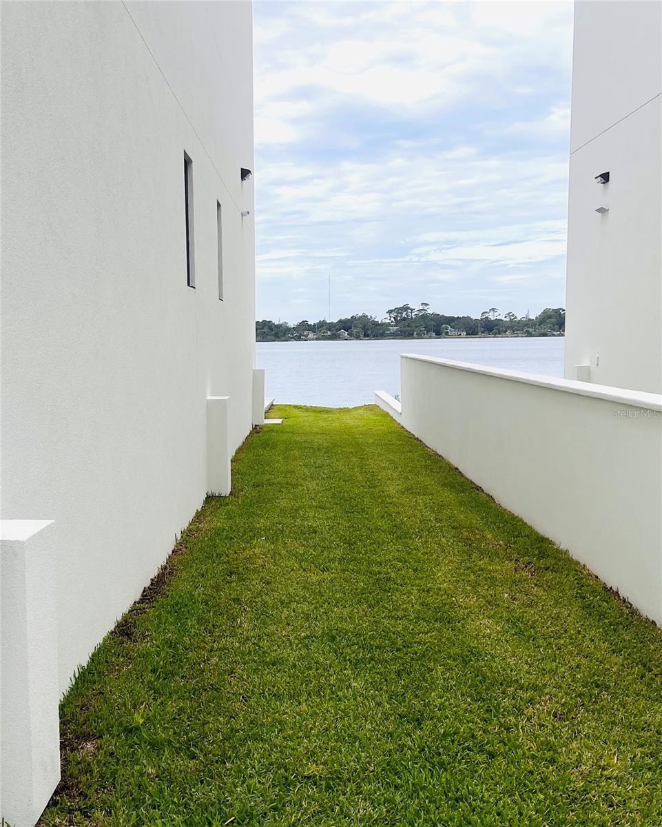 NORTH SIDE WITH SURROUNDING WALL