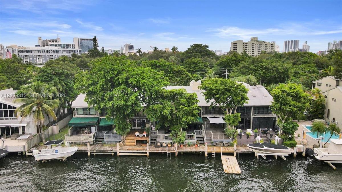 Step directly from your patio/deck to the river and your included 16-ft boat slip.