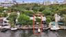 Step directly from your patio/deck to the river and your included 16-ft boat slip.