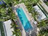Aerial view of 2200 Brickell pool and rooftop amenities