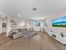 game room with a view of the lake
