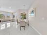 breakfast table and family room