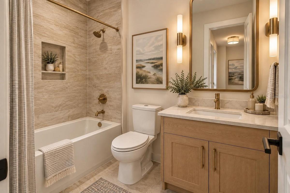 Bathroom rendering for inspiration