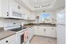 Kitchen with views of Gulf from window