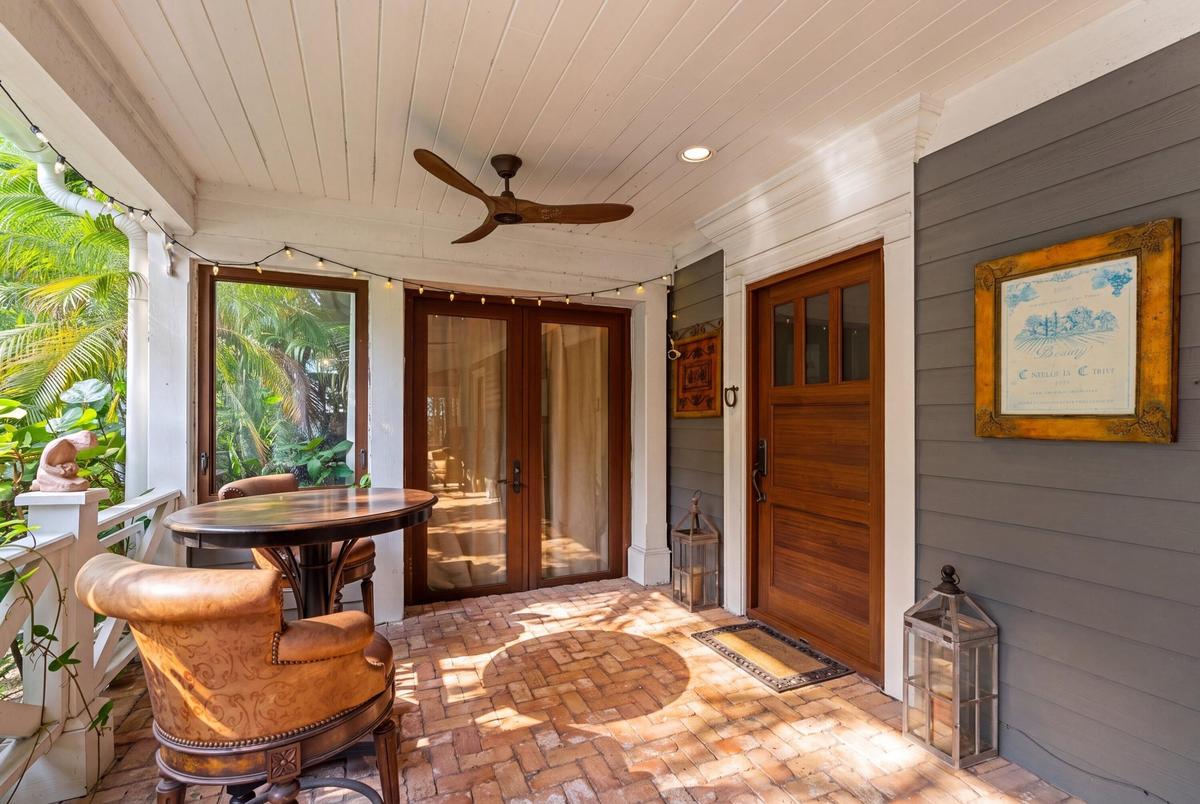 Front porch.