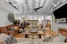 Living area, and family room.